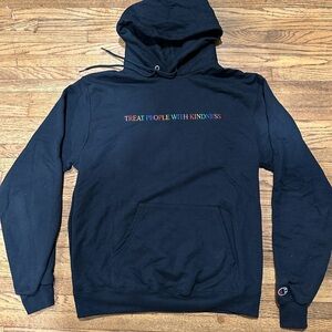 Champion Black Sweatshirt Classic Pullover Hoodie M